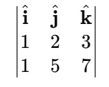 vector cross product calculator